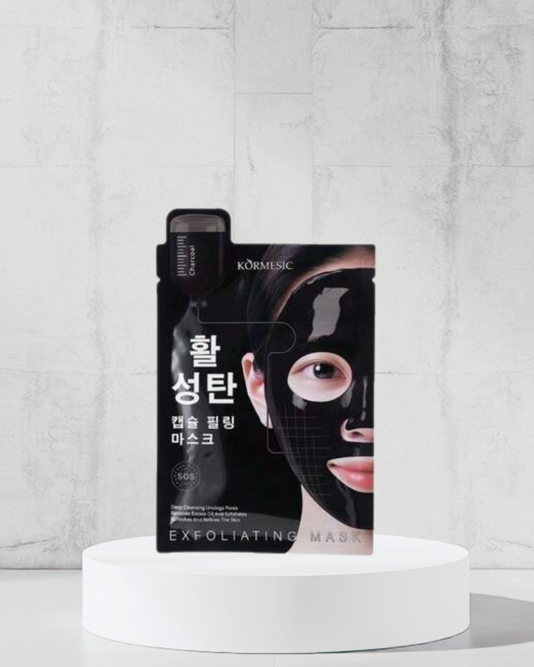 Charcoal Capsule Exfoliating facial mask KR 35ml
