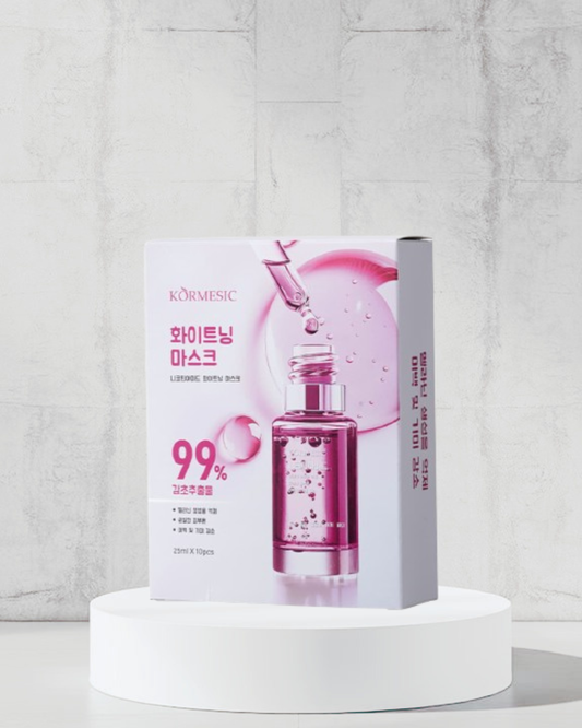 Niacinamide Whitening Mask KR-sheet 25ml Box 10 pcs